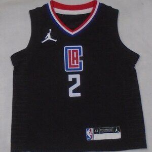 Nike Jordan NBA Kawhi Leonard #2 Los Angeles Clippers Jersey Toddler Size 4T